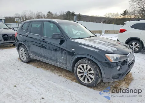 2015 BMW X3 xDrive28I from USA, damaged, VIN 5UXWX9C55F0D59100